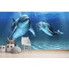 Dolphin Friends Wall Mural Wallpaper