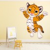 Cute Tiger Childrens Wall Sticker