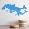 Cute Dolphins Childrens Wall Sticker