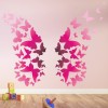 Pink Purple Butterfly Wall Sticker