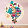 Performing Elephant Circus Wall Sticker