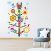 Bright Owl & Bird Tree Childrens Wall Sticker