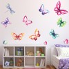 Bright Butterfly Wall Sticker Set