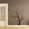 Pink Cherry Blossom Tree Floral Wall Sticker
