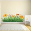 Yellow Daisy Flowers Floral Wall Sticker