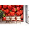 Red Strawberry Wall Mural Wallpaper