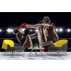 Boxing Fight Wall Mural Wallpaper