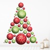 Christmas Tree Joyeux Noel Wall Sticker