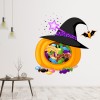 Trick Or Treat Pumpkin Halloween Wall Sticker