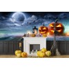 Jack O Lantern Halloween Pumpkin Wall Mural Wallpaper