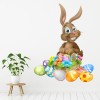 Easter Bunny Holidays Eggs Wall Sticker