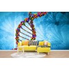 DNA Genes Science Wall Mural Wallpaper