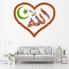 Love Allah Islamic Calligraphy Wall Sticker