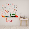 Arabic Love Islamic Calligraphy Wall Sticker