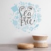 Sea Set You Free Inspirational Quote Wall Sticker