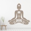 Yoga Lotus Flower Wall Sticker