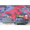 Grey Red Camouflage Army Wall Mural Wallpaper