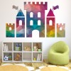 Rainbow Castle Fairytale Fantasy Wall Sticker