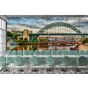 Newcastle City UK Tyne Bridge Wall Mural Wallpaper