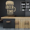 Anytime Is Beer Time Alcohol Quote Wall Sticker