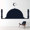 Mosque Crescent Moon Islam Wall Sticker