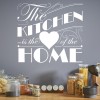 Heart Of The Home Kitchen Quote Wall Sticker