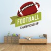American Football Sports Logo Wall Sticker