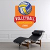Volleyball Championship League Wall Sticker