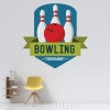 Bowling Sports Tournament Wall Sticker