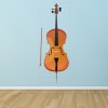 Cello String Instrument Wall Sticker