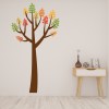 Tree Red Yellow Leaves Wall Sticker