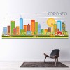 Toronto City Canada Skyline Wall Sticker