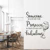 Watch Me Get Fabulous Prosecco Quote Wall Sticker