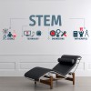 STEM Concept Science Matchs Wall Sticker