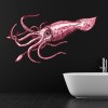 Squid Seafood Wall Sticker