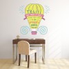 Vigor To The Mind Travel Quote Wall Sticker