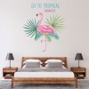 Tropical Paradise Travel Quote Wall Sticker