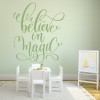 Believe In Magic Fairytale Quote Wall Sticker
