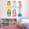 Princess Fairytale Fantasy Wall Sticker Set