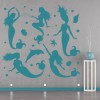 Mermaid Fairytale Sea Wall Sticker Set