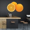 Orange Slice Fresh Fruit Wall Sticker