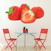 Red Strawberries Fresh Fruit Wall Sticker