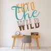 Into The Wild Travel Quote Wall Sticker