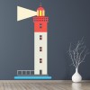 Tall Lighthouse Nautical Wall Sticker