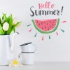 Hello Summer Watermelon Wall Sticker