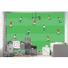 Football Match Wall Mural Wallpaper