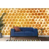 Honeycomb Honey Food Wall Mural Wallpaper