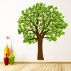 Spring Tree Green Leaves Wall Sticker