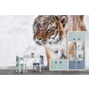 Siberian Tiger Winter Wall Mural Wallpaper