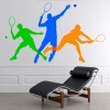 Tennis Players Sports Game Wall Sticker